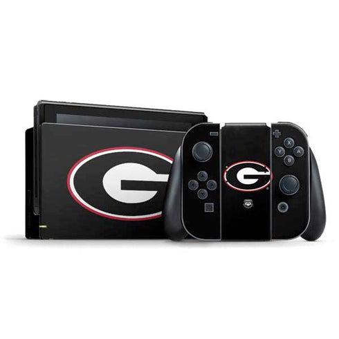 University of Georgia Logo Nintendo Switch Bundle Skin