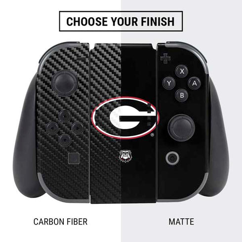 University of Georgia Logo Nintendo Switch Bundle Skin