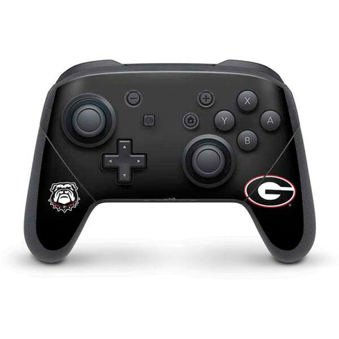 University of Georgia Logo Nintendo Switch Pro Controller Skin