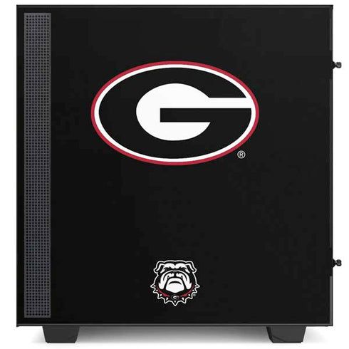 University of Georgia Logo NZXT H510 Compact ATX Mid-Tower Case Skin