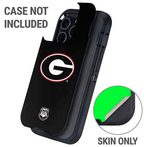 University of Georgia Logo Otterbox Defender iPhone Skin