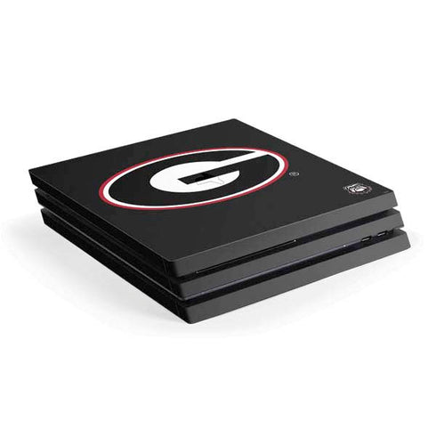 University of Georgia Logo PS4 Pro Console Skin