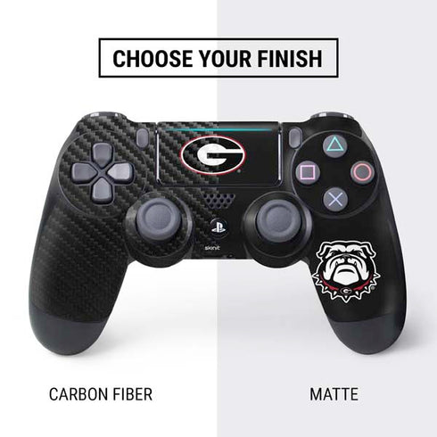 University of Georgia Logo PS4 Slim Bundle Skin