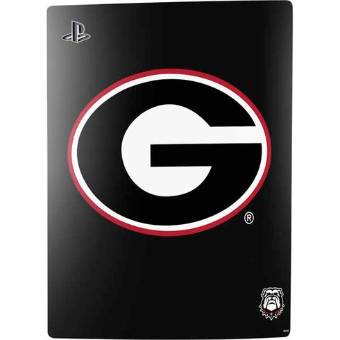 University of Georgia Logo PS5 Console Skin
