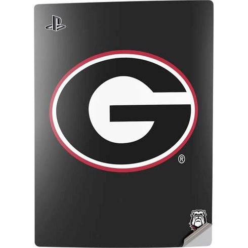 University of Georgia Logo PS5 Digital Edition Console Skin