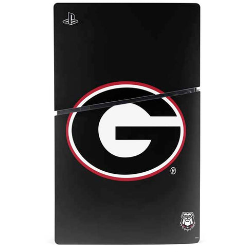 University of Georgia Logo PS5 Slim Disk Console Skin