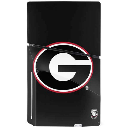 University of Georgia Logo PS5 Slim Disk Console Skin