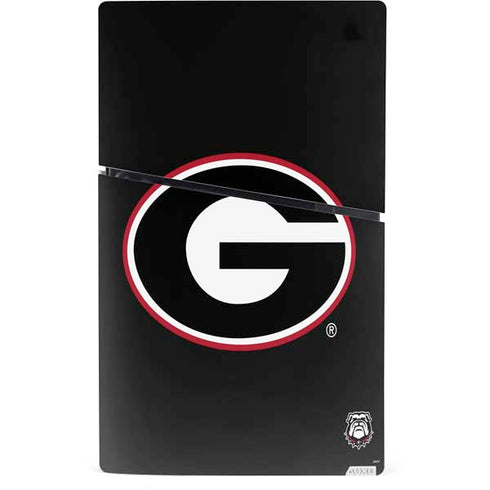 University of Georgia Logo PS5 Slim Digital Edition Console Skin