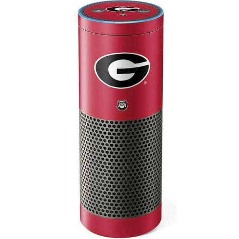 University of Georgia Logo Red Amazon Echo Skin