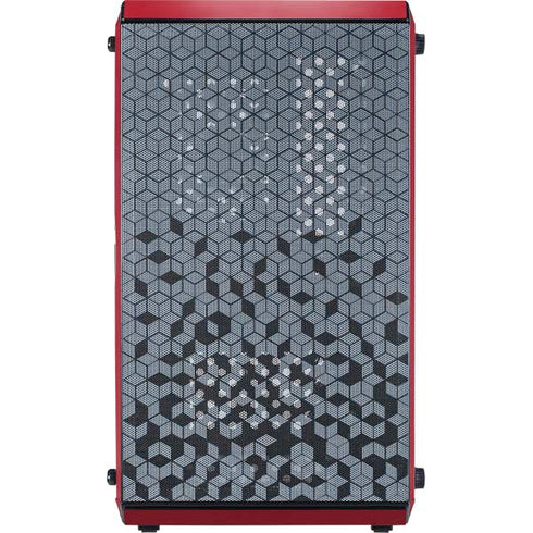 University of Georgia Logo Red Cooler Master MasterBox Q300L Mini Tower Skin