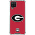 University of Georgia Logo Red Galaxy A12 Clear Case