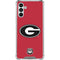 University of Georgia Logo Red Galaxy A13 5G Clear Case