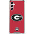 University of Georgia Logo Red Galaxy A14 5G Clear Case