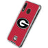 University of Georgia Logo Red Galaxy A30 Clear Case