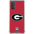 University of Georgia Logo Red Galaxy A32 5G Clear Case