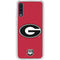 University of Georgia Logo Red Galaxy A50 Clear Case