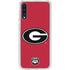 University of Georgia Logo Red Galaxy A50 Clear Case