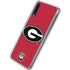 University of Georgia Logo Red Galaxy A50 Clear Case