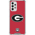 University of Georgia Logo Red Galaxy A53 5G Clear Case