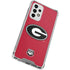 University of Georgia Logo Red Galaxy A53 5G Clear Case