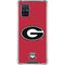 University of Georgia Logo Red Galaxy A71 5G Clear Case