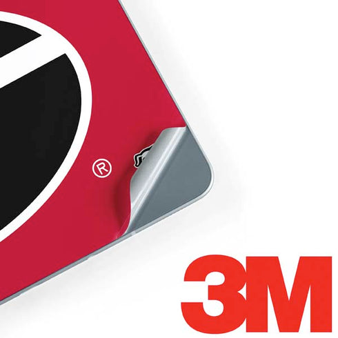 University of Georgia Logo Red Galaxy Book 12in Skin