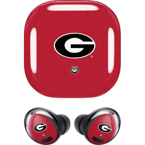 University of Georgia Logo Red Galaxy Buds Pro Skin