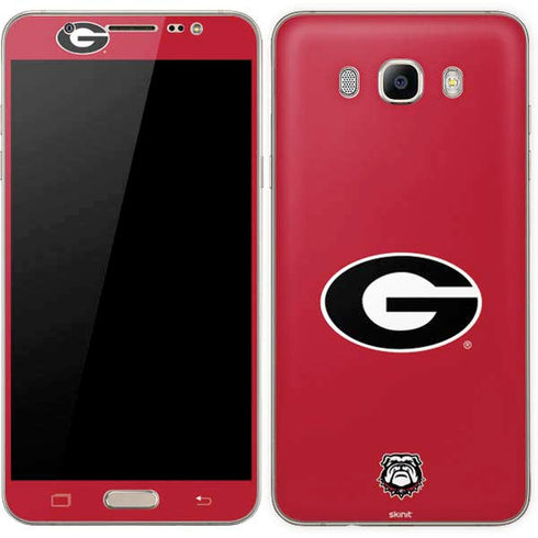 University of Georgia Logo Red Galaxy J7 Skin