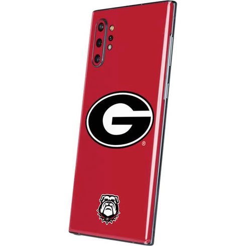 University of Georgia Logo Red Galaxy Note 10 Plus Skin