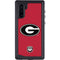 University of Georgia Logo Red Galaxy Note 10 Waterproof Case