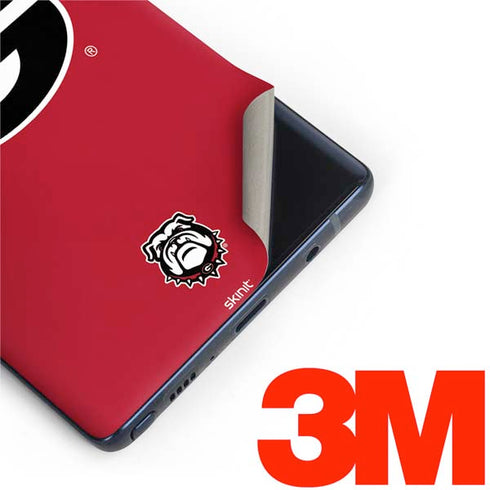 University of Georgia Logo Red Galaxy Note 9 Skin