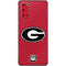 University of Georgia Logo Red Galaxy S20 Skin