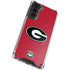 University of Georgia Logo Red Galaxy S21 Plus 5G Clear Case