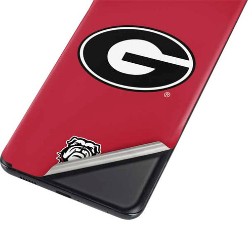 University of Georgia Logo Red Galaxy S21 Plus 5G Skin