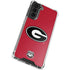 University of Georgia Logo Red Galaxy S22 Plus Clear Case