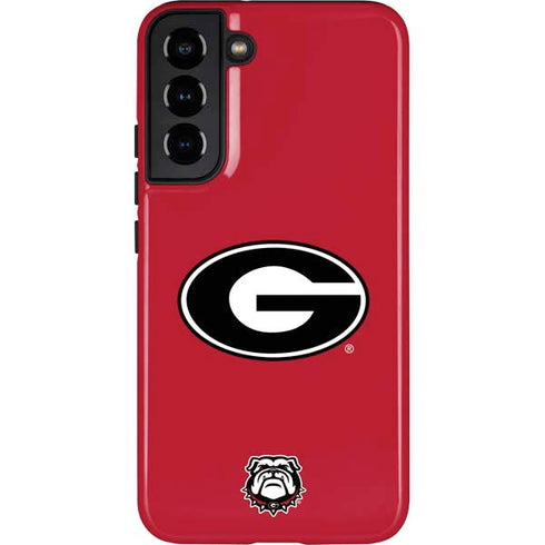 University of Georgia Logo Red Galaxy S22 Plus Pro Case
