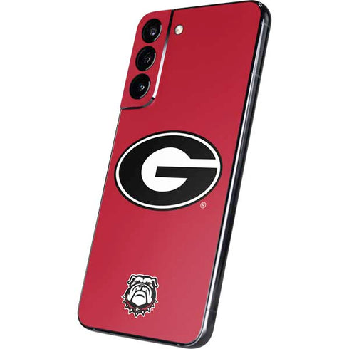 University of Georgia Logo Red Galaxy S22 Plus Skin