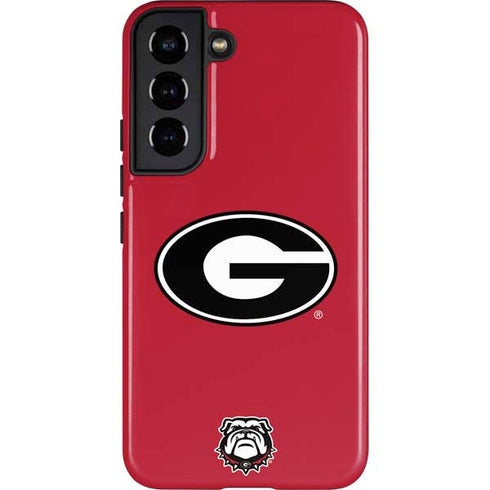 University of Georgia Logo Red Galaxy S22 Pro Case