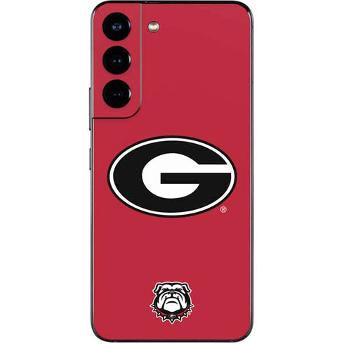 University of Georgia Logo Red Galaxy S22 Skin