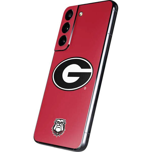 University of Georgia Logo Red Galaxy S22 Skin