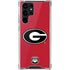 University of Georgia Logo Red Galaxy S22 Ultra Clear Case