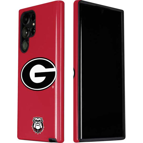 University of Georgia Logo Red Galaxy S22 Ultra Pro Case