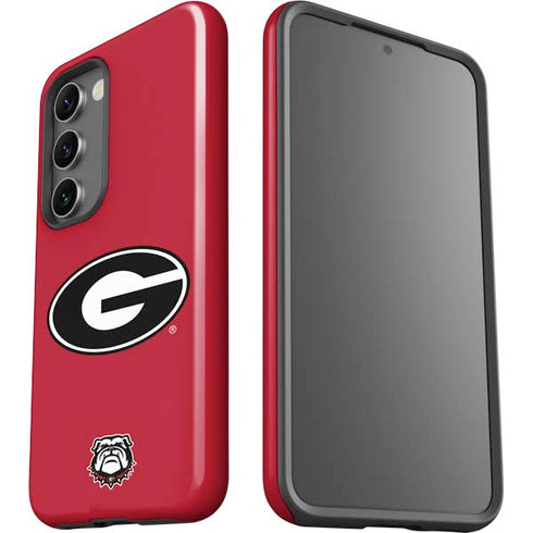 University of Georgia Logo Red Galaxy S23 Plus Pro Case