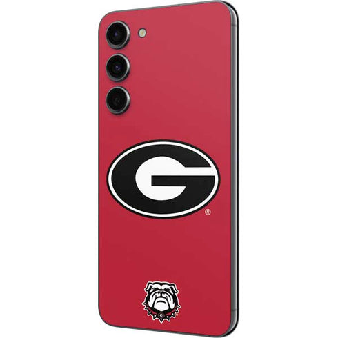 University of Georgia Logo Red Galaxy S23 Plus Skin