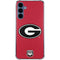 University of Georgia Logo Red Galaxy S24 Clear Case