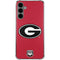 University of Georgia Logo Red Galaxy S24 Plus Clear Case
