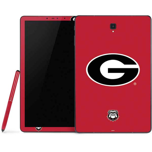 University of Georgia Logo Red Samsung Galaxy Tab Skin
