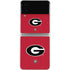 University of Georgia Logo Red Galaxy Z Flip3 5G Skin