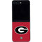 University of Georgia Logo Red Galaxy Z Flip5 5G Skin