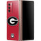 University of Georgia Logo Red Galaxy Z Fold2 5G Skin